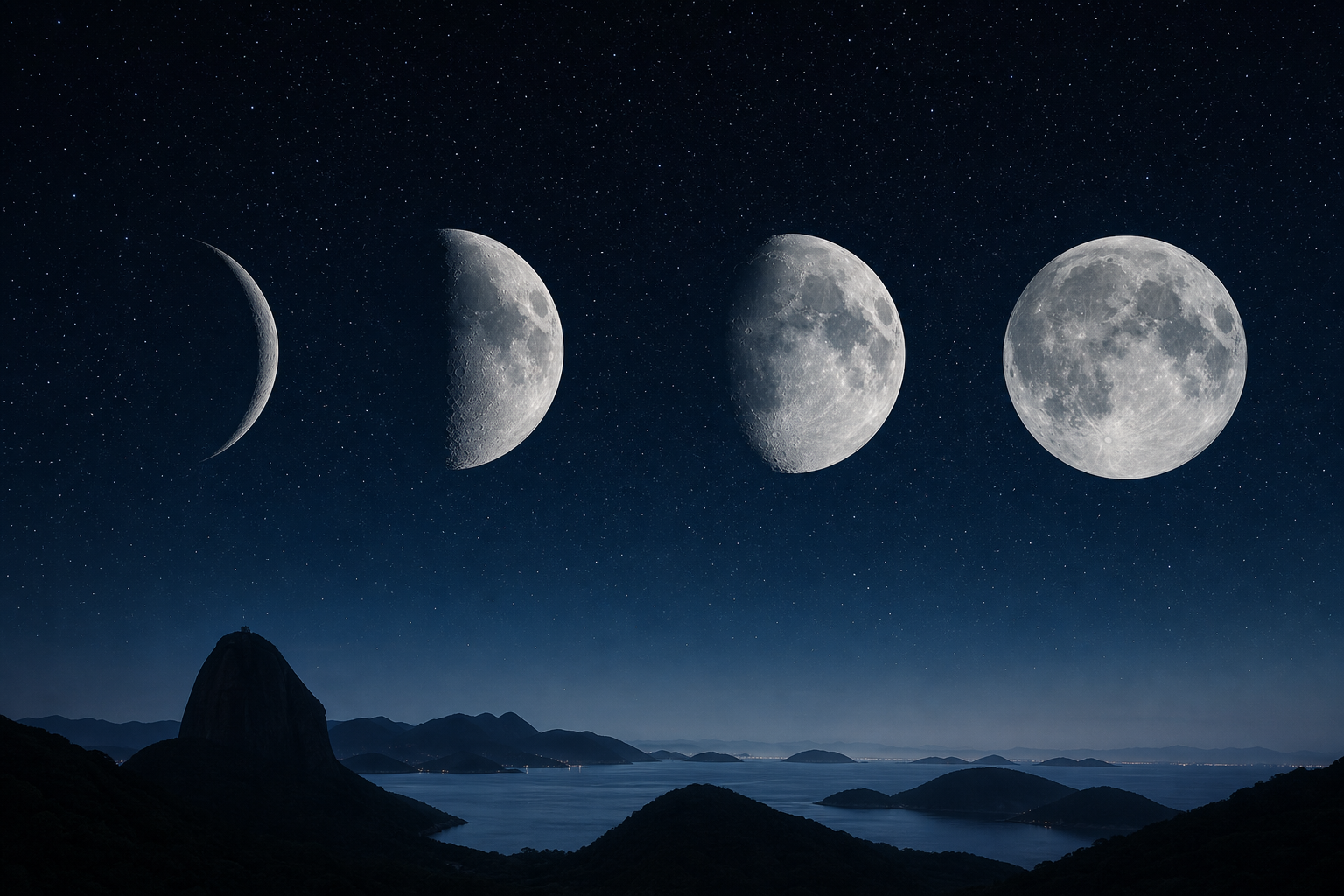 Calendário Lunar 2026: datas e horários das fases da Lua