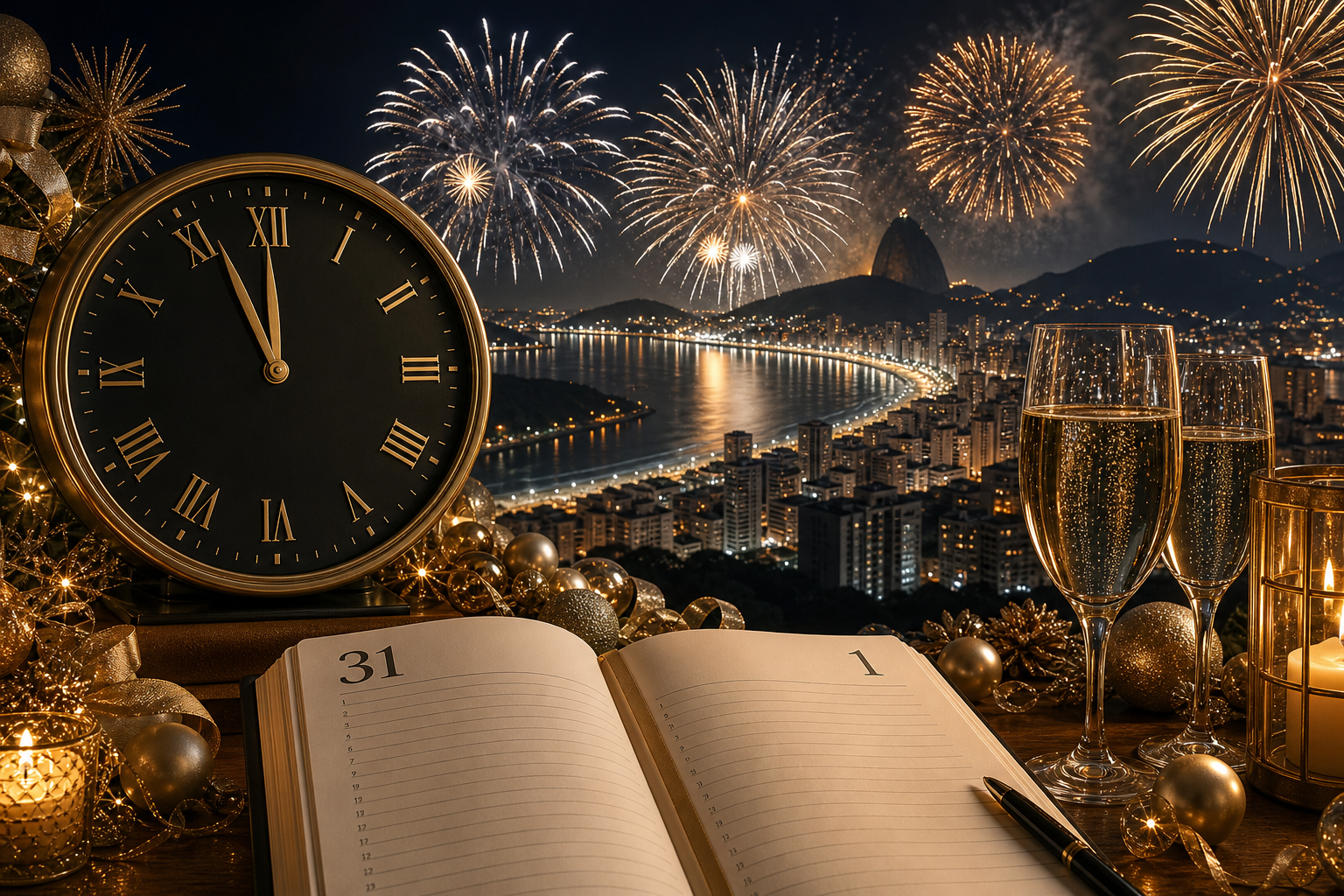 Quantos dias faltam para o Ano Novo? Contagem regressiva em tempo real
